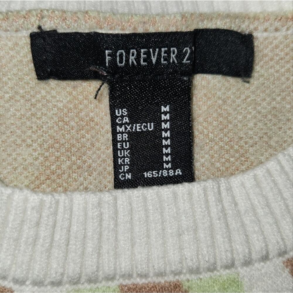 Forever 21 Star Trace Short Sleeve sz M EUC - Picture 9 of 10